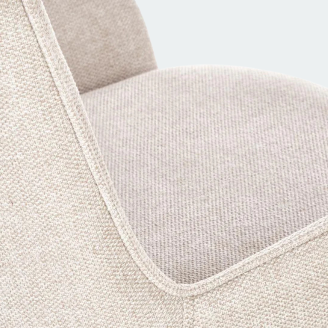 Assise textile doux et résistant