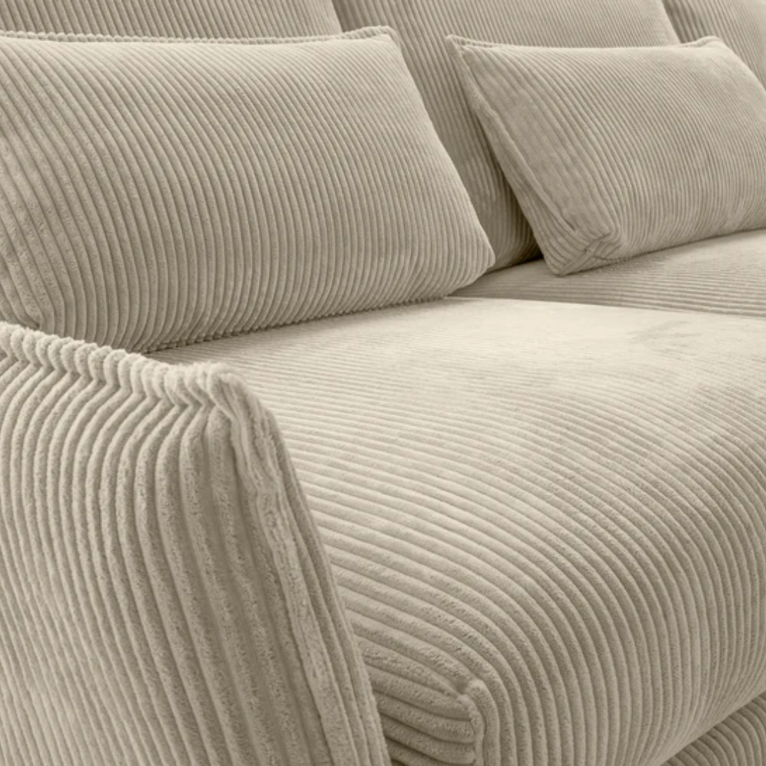 Assise généreuse et confortable