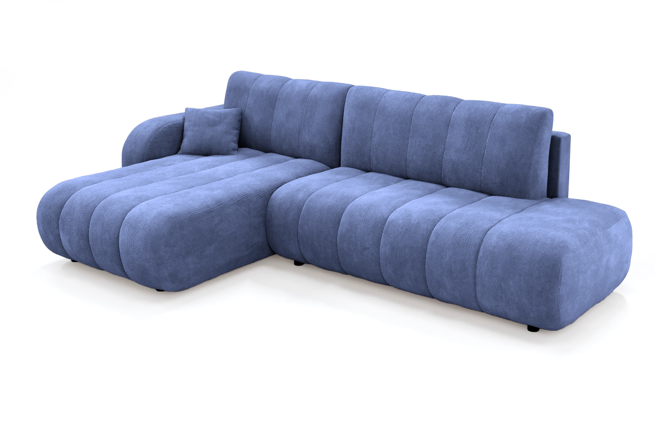 Chenille / Bleu