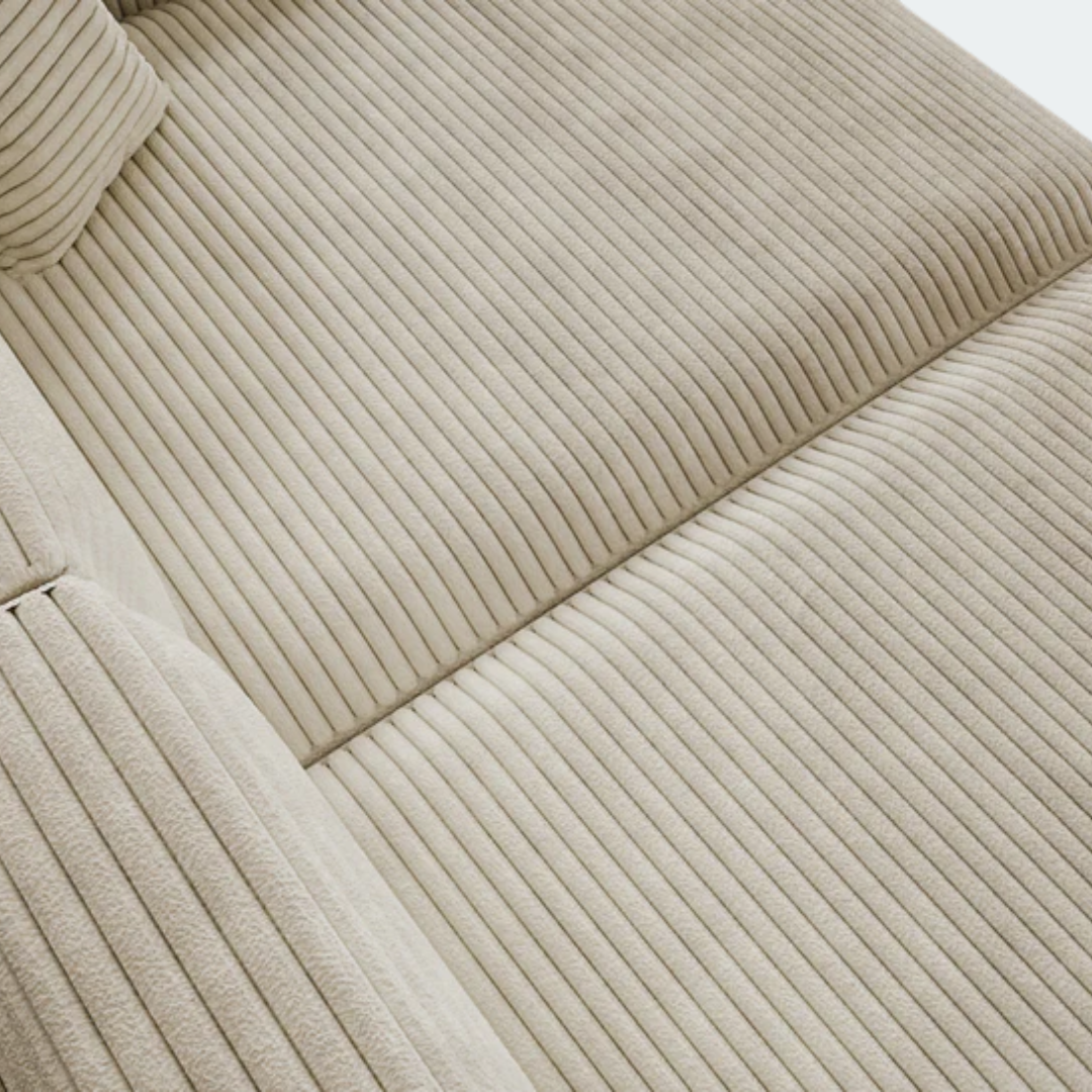 Assise spacieuse et ultra cosy