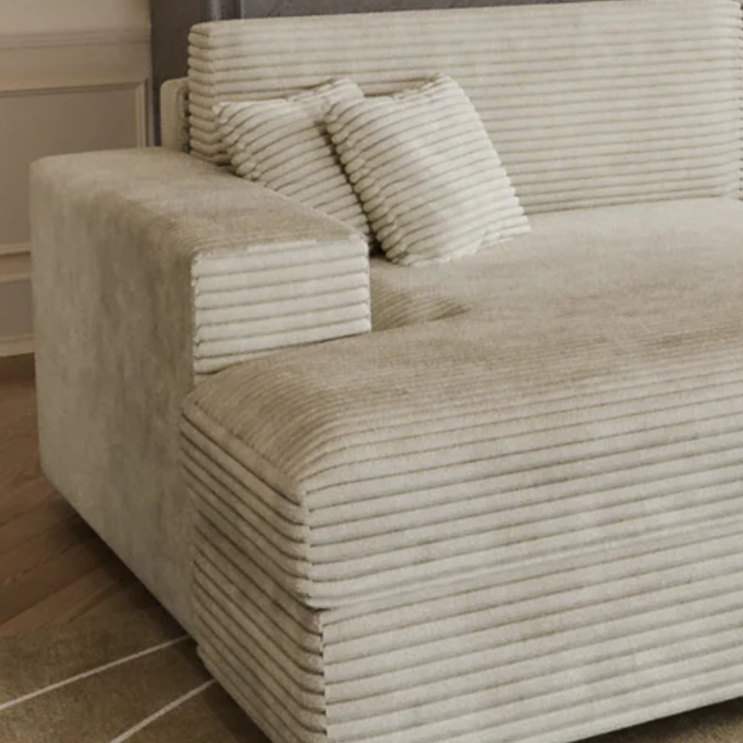 Accoudoirs larges et confortables