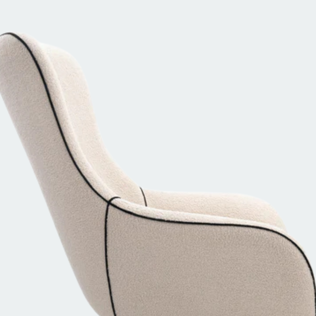 Dossier haut et formes enveloppantes