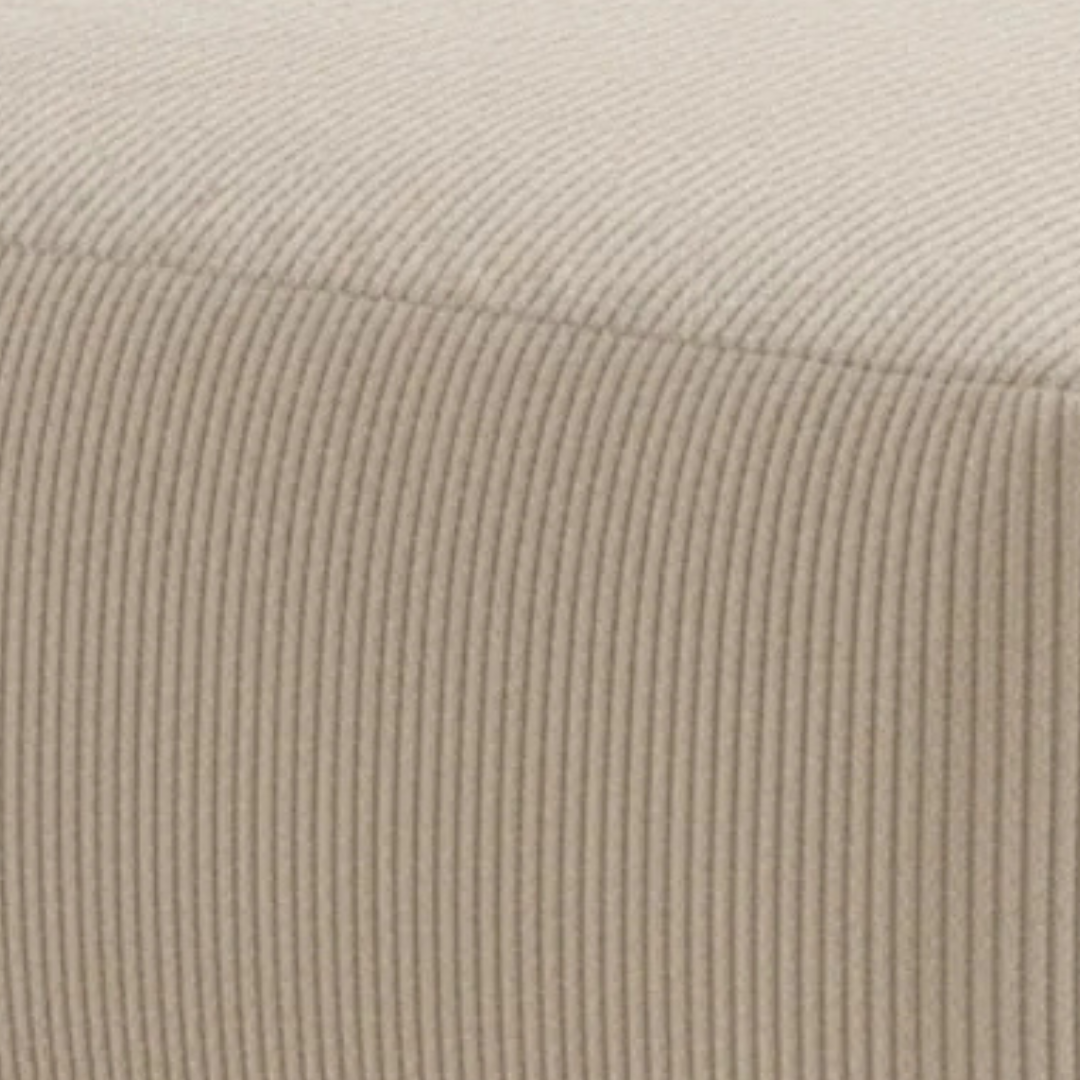 Velours côtelé luxueux et textile premium