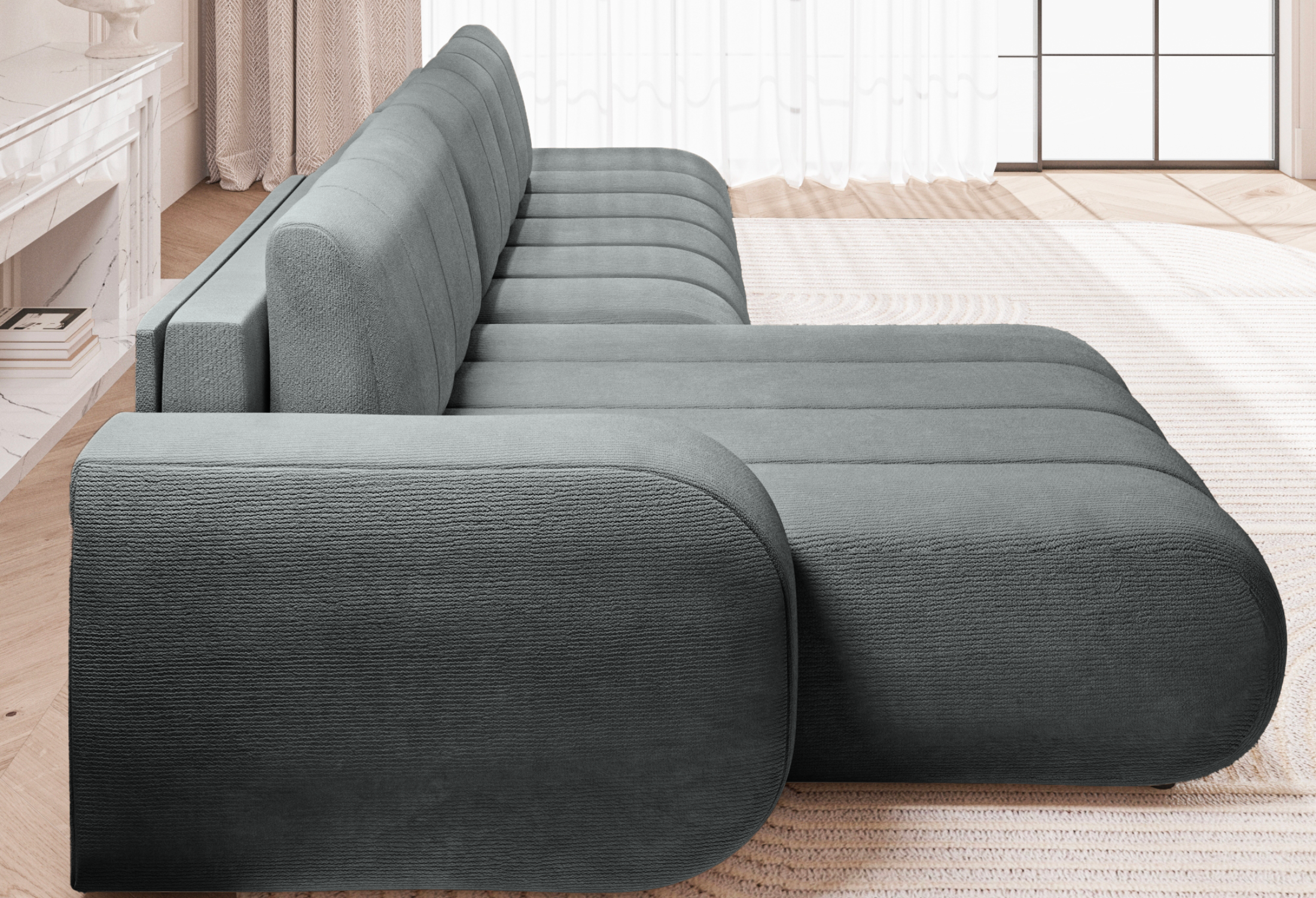 Chenille / Gris