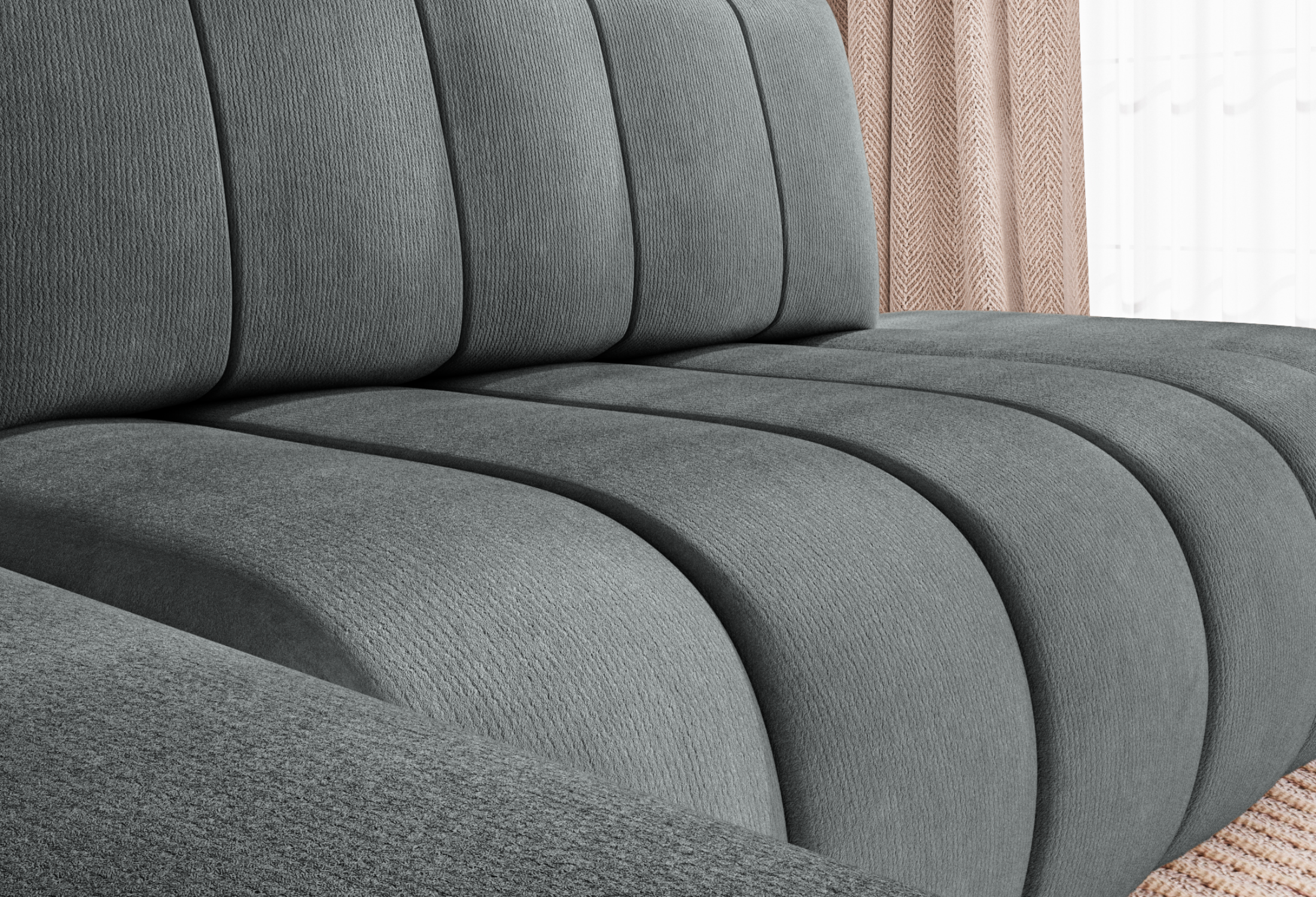 Chenille / Gris