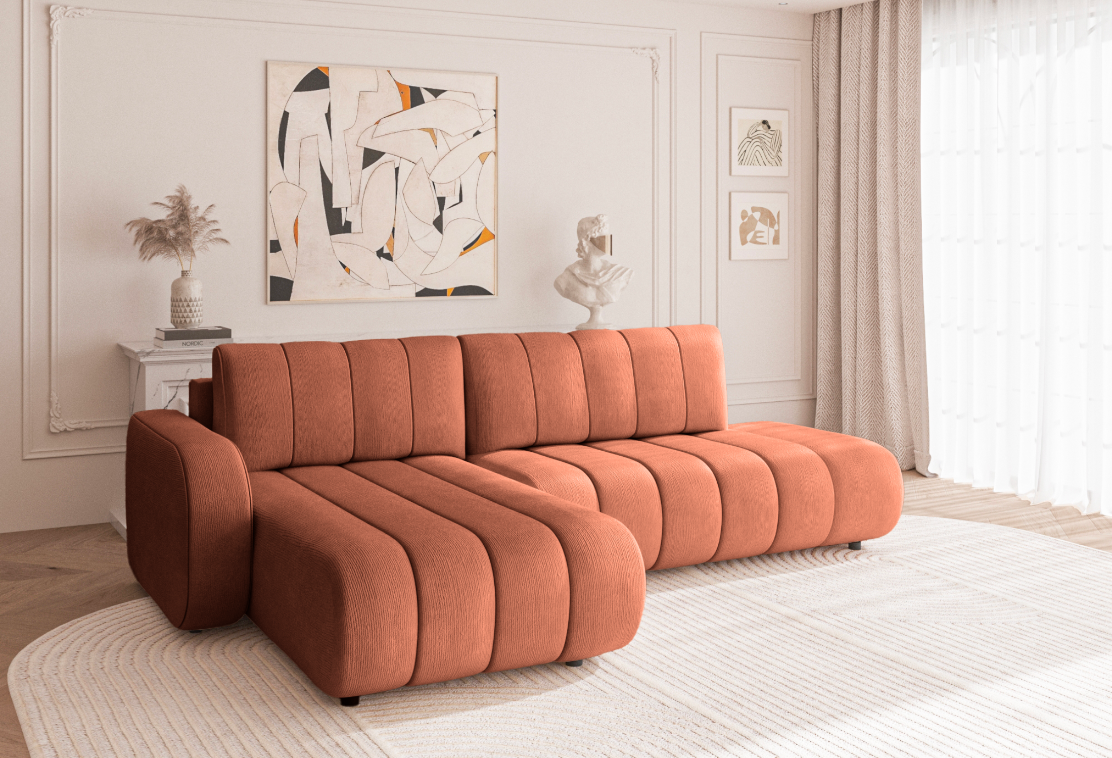 Chenille / Terracotta