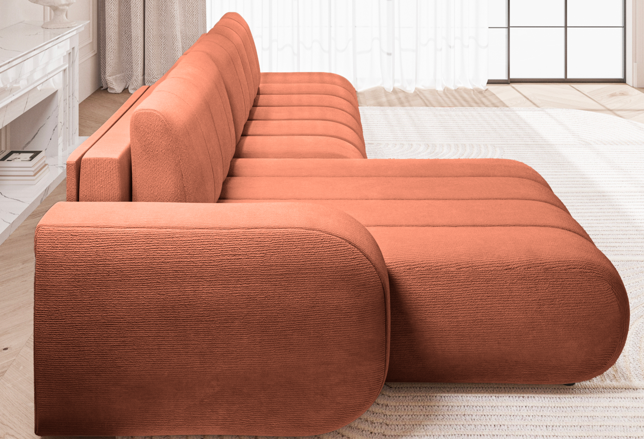 Chenille / Terracotta