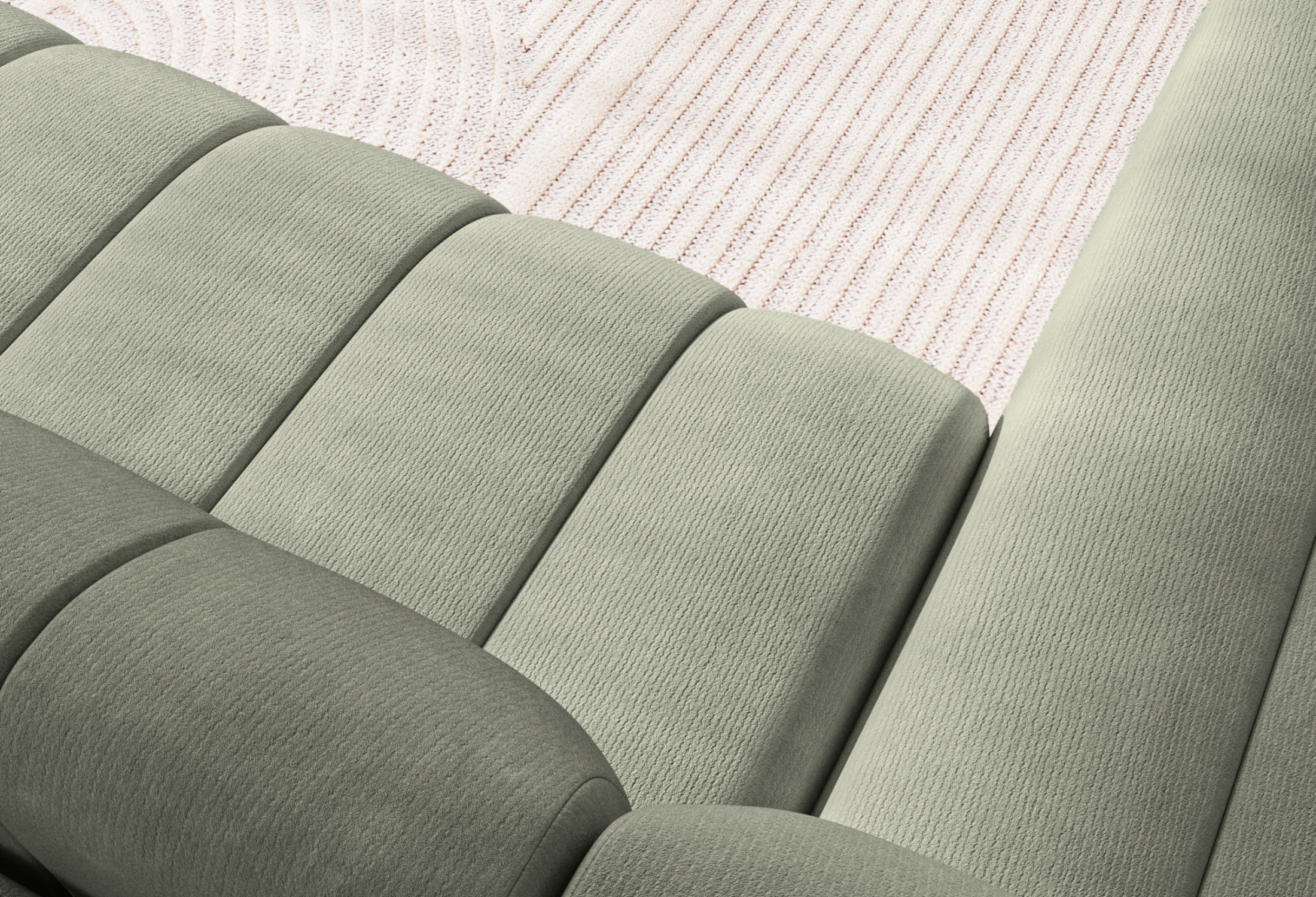 Chenille / Vert