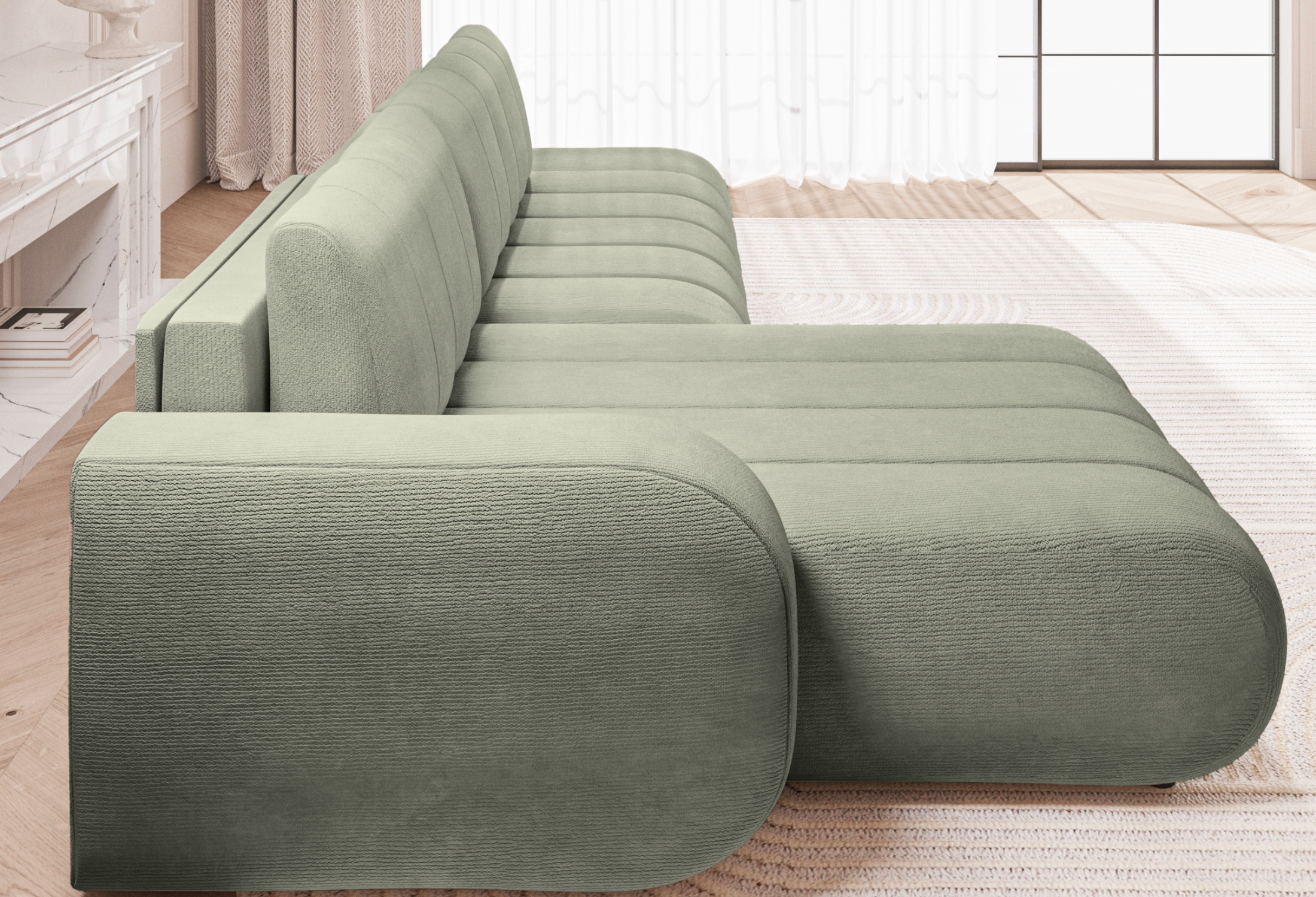Chenille / Vert