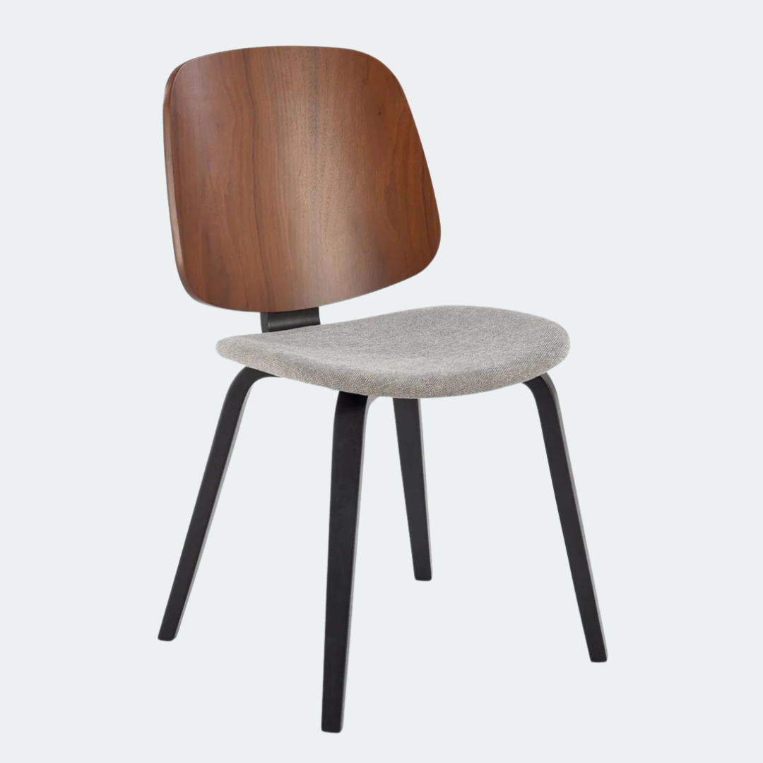 Élégance bois et textile contemporain