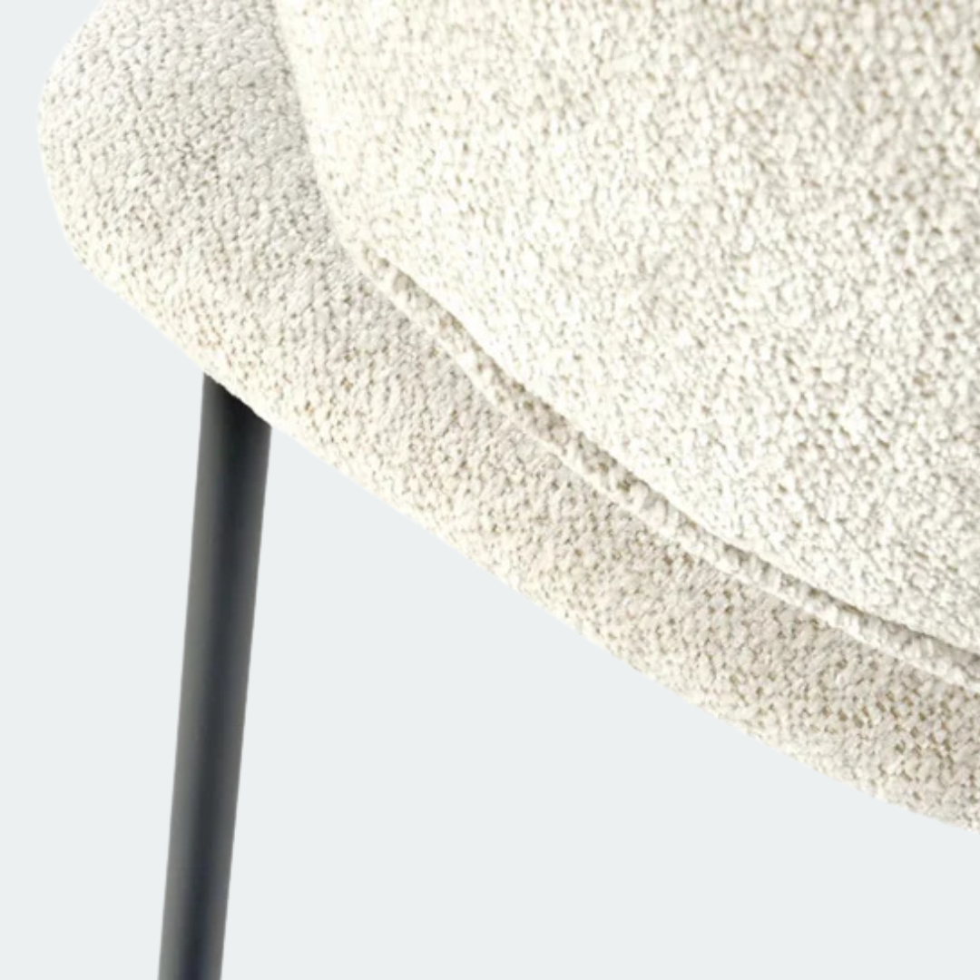 Assise textile douce et résistante