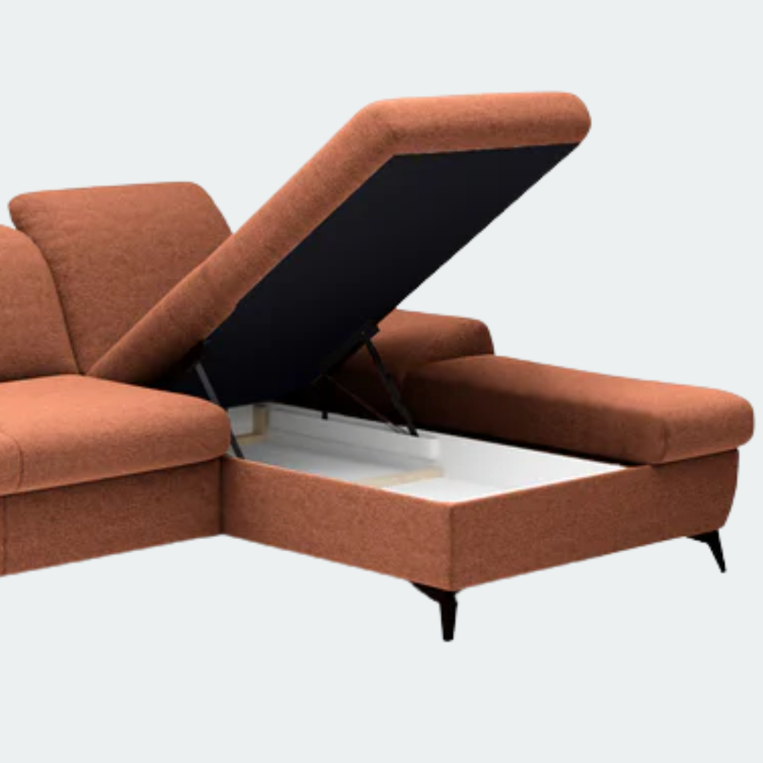 Rangement discret intégré