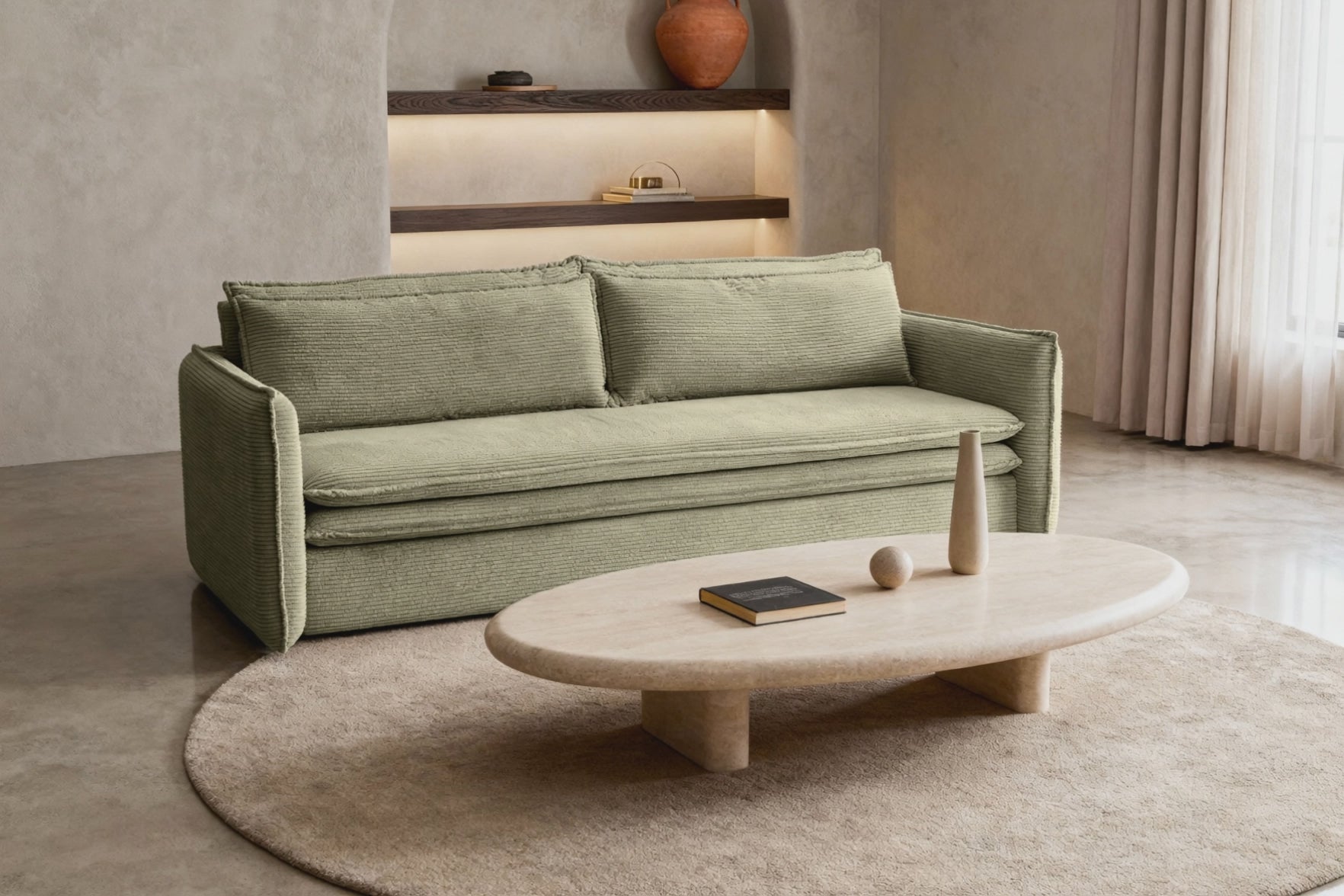 Charger la vidéo : Vert Olive