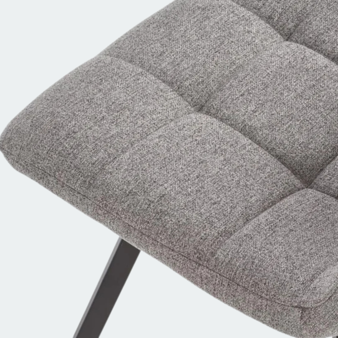 Assise moelleuse et textile résistant