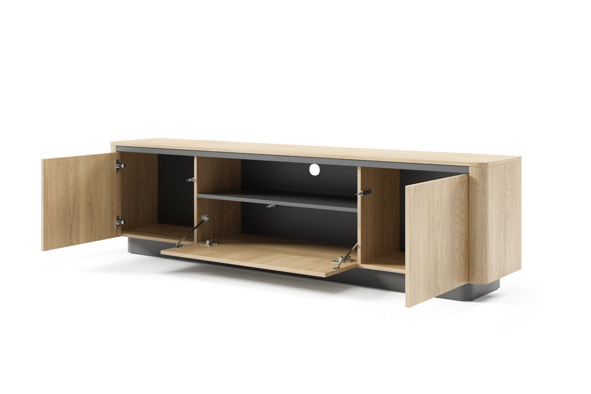 Chêne Cremona & noir