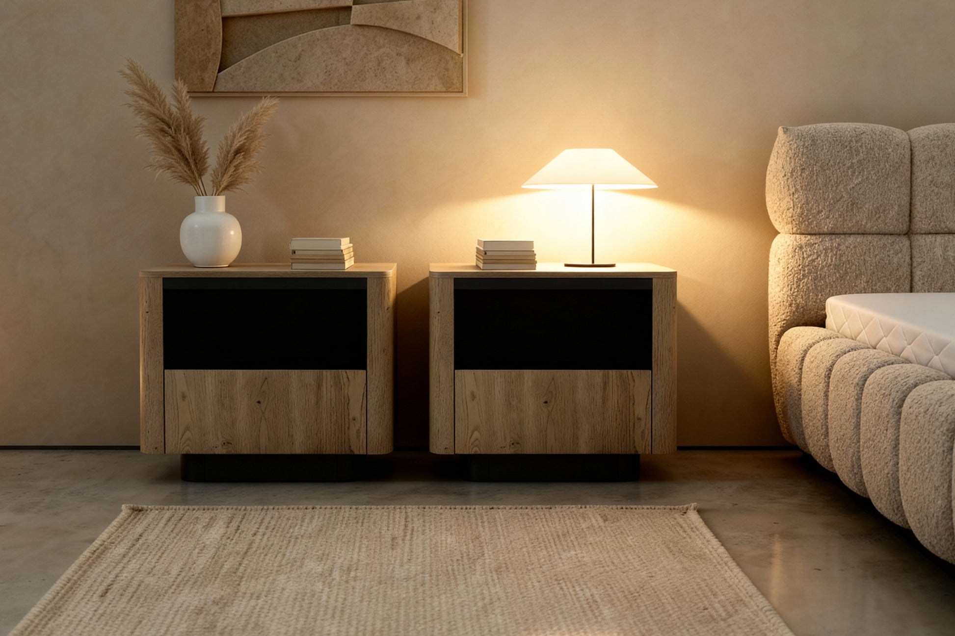 Chêne Cremona & noir