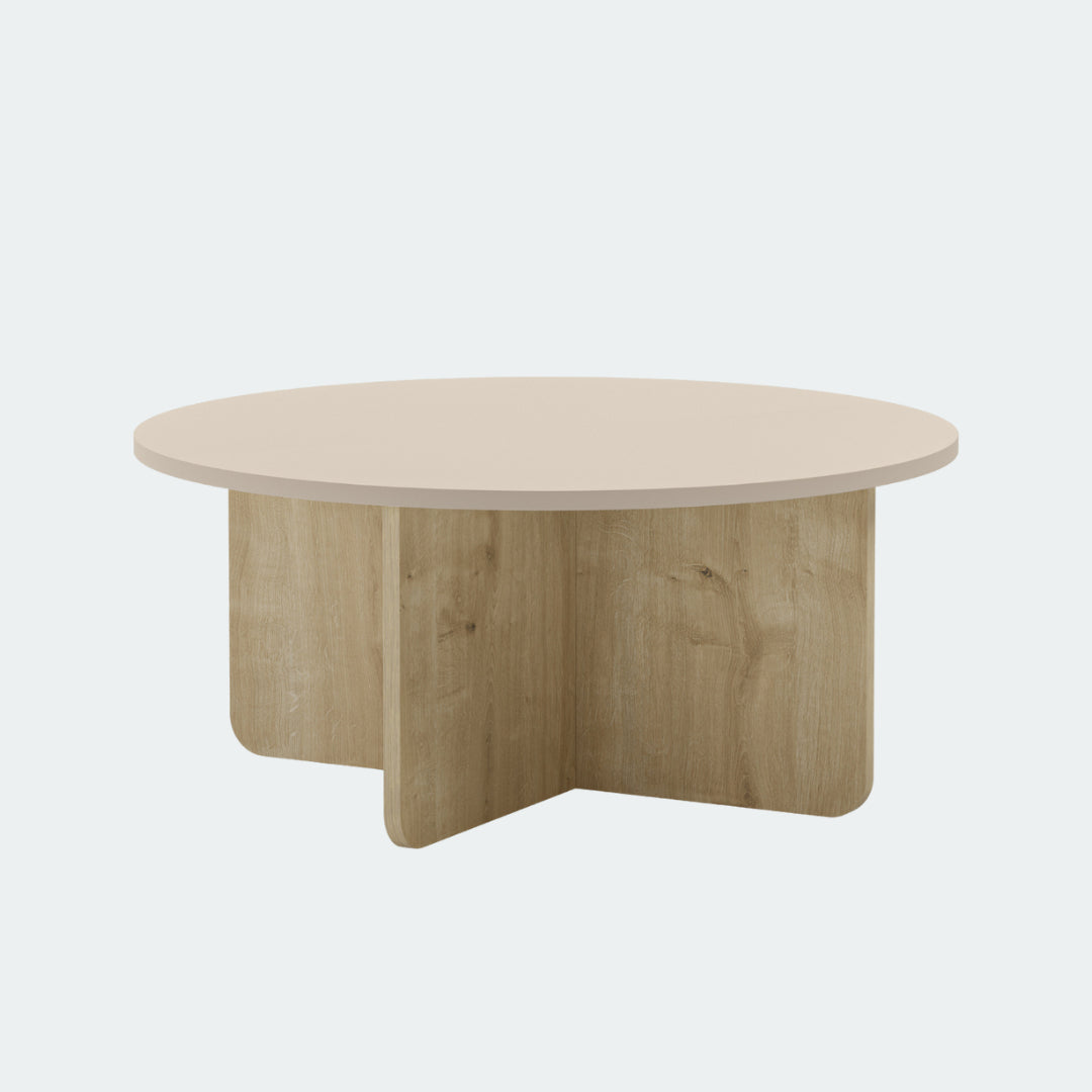 Table basse ronde 80 cm