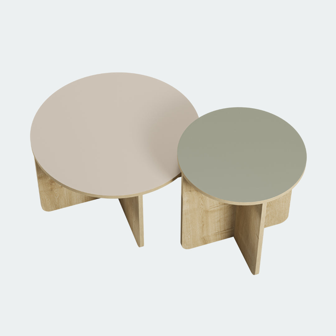 Plateaux en mélamine