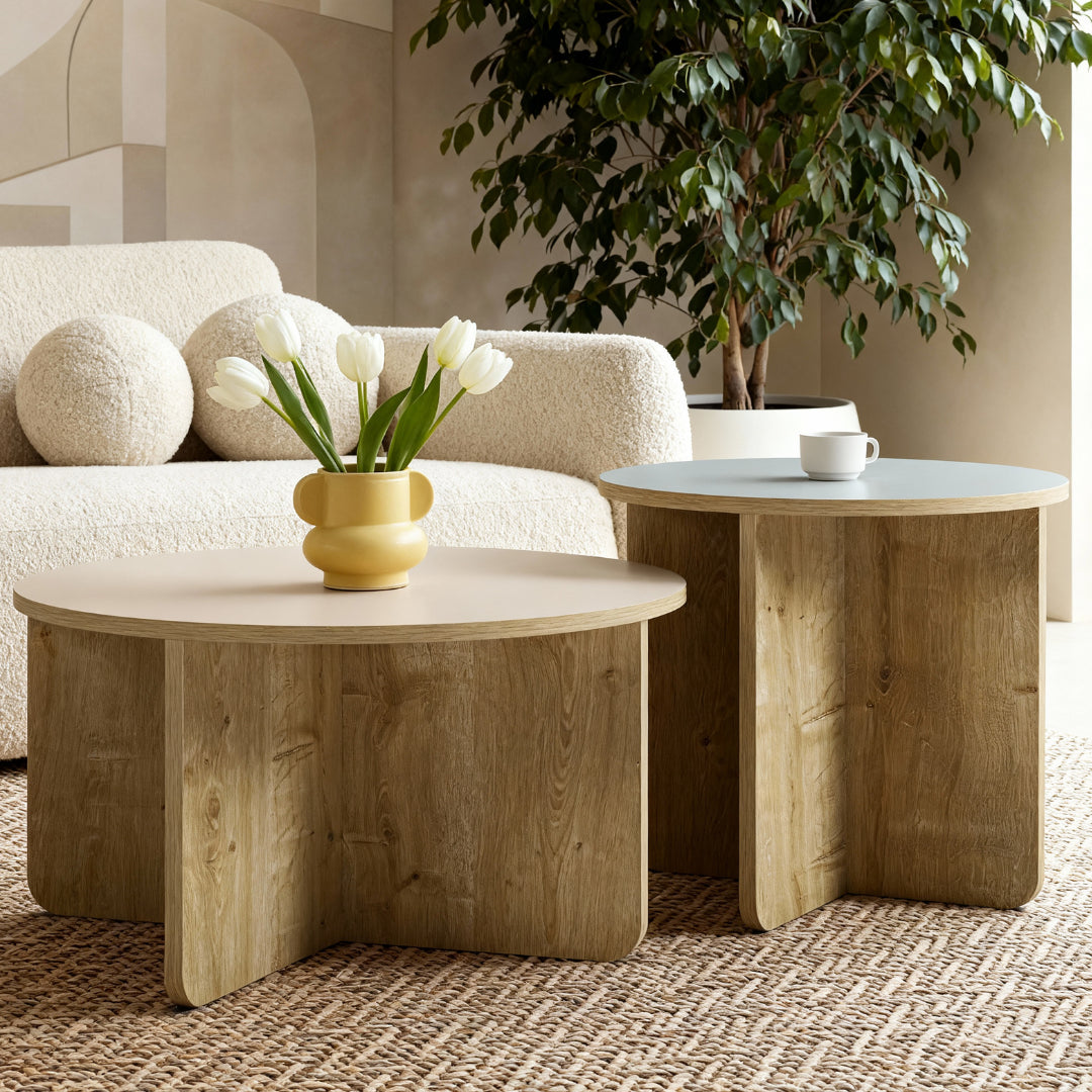 Piètements sculptés en croix