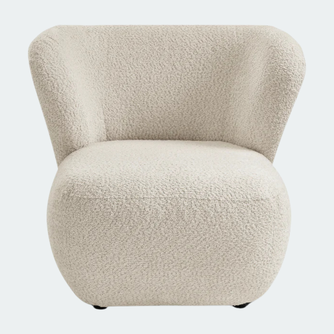 Design cocon aux formes arrondies