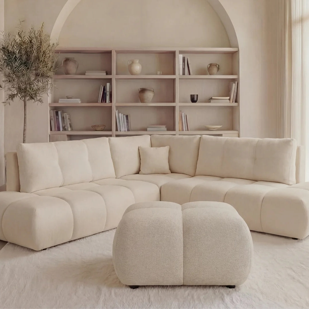Design en L spacieux et enveloppant