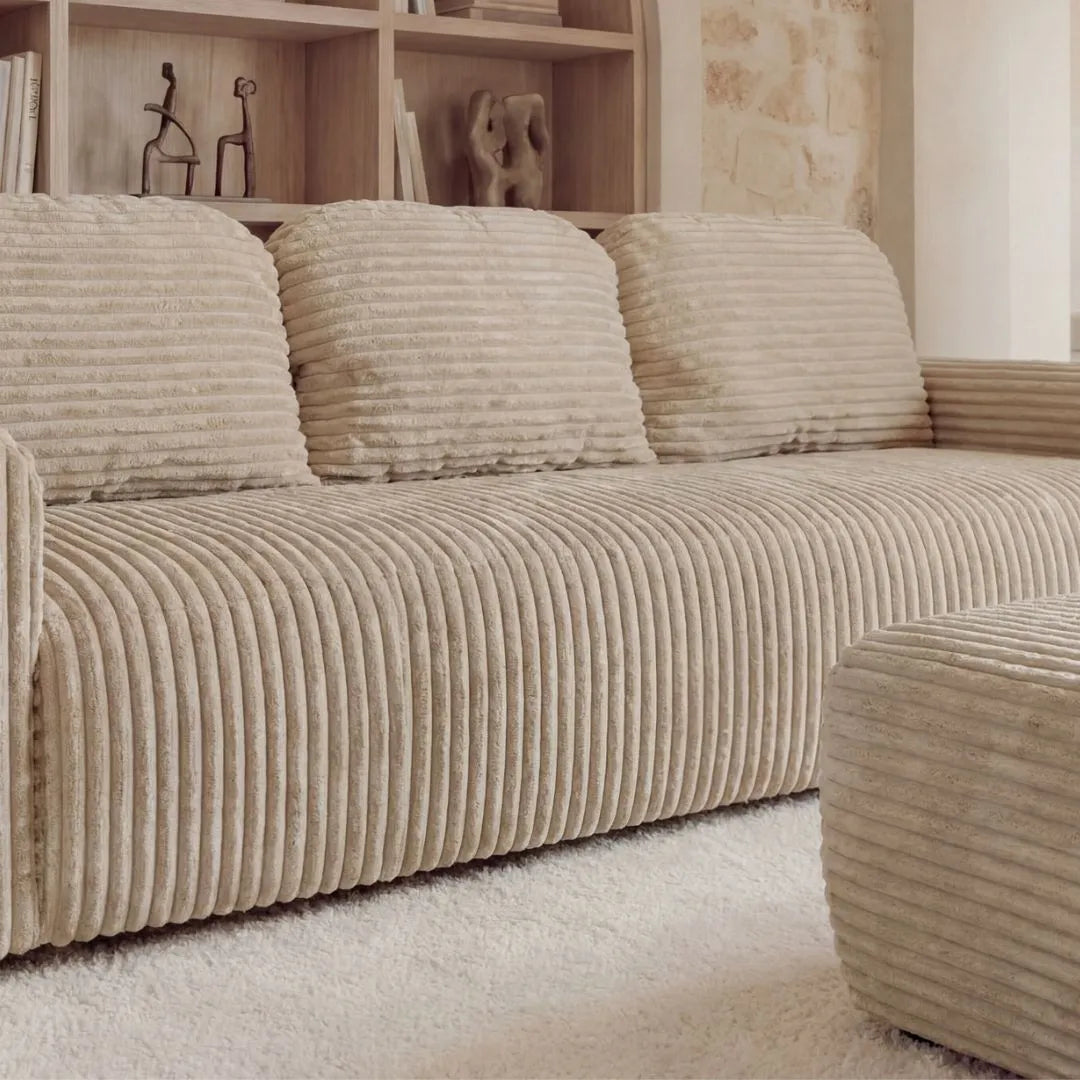 Assise large et confortable