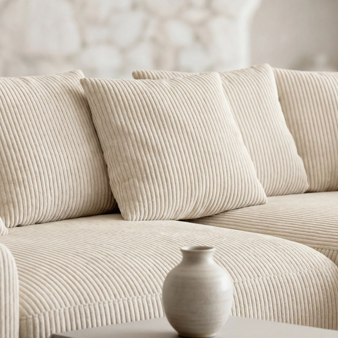 Coussins généreux et confortables