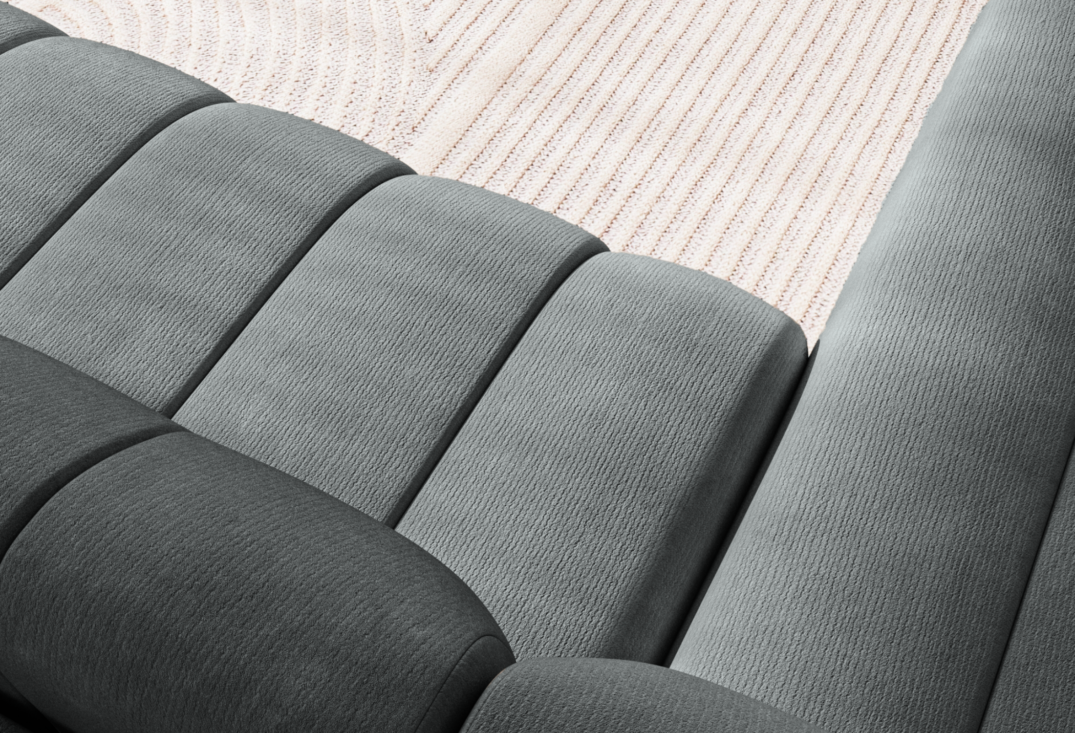 Chenille / Gris