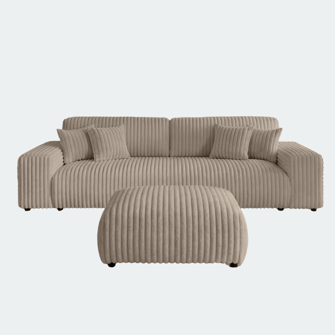 Pouf assorti multifonction