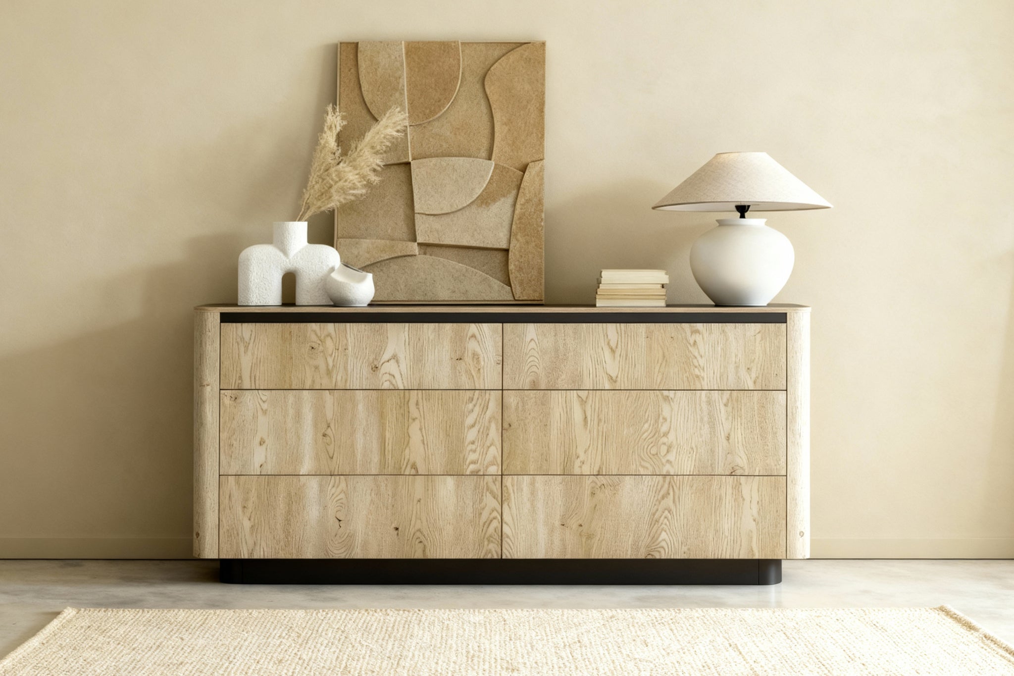 Chêne Cremona & noir