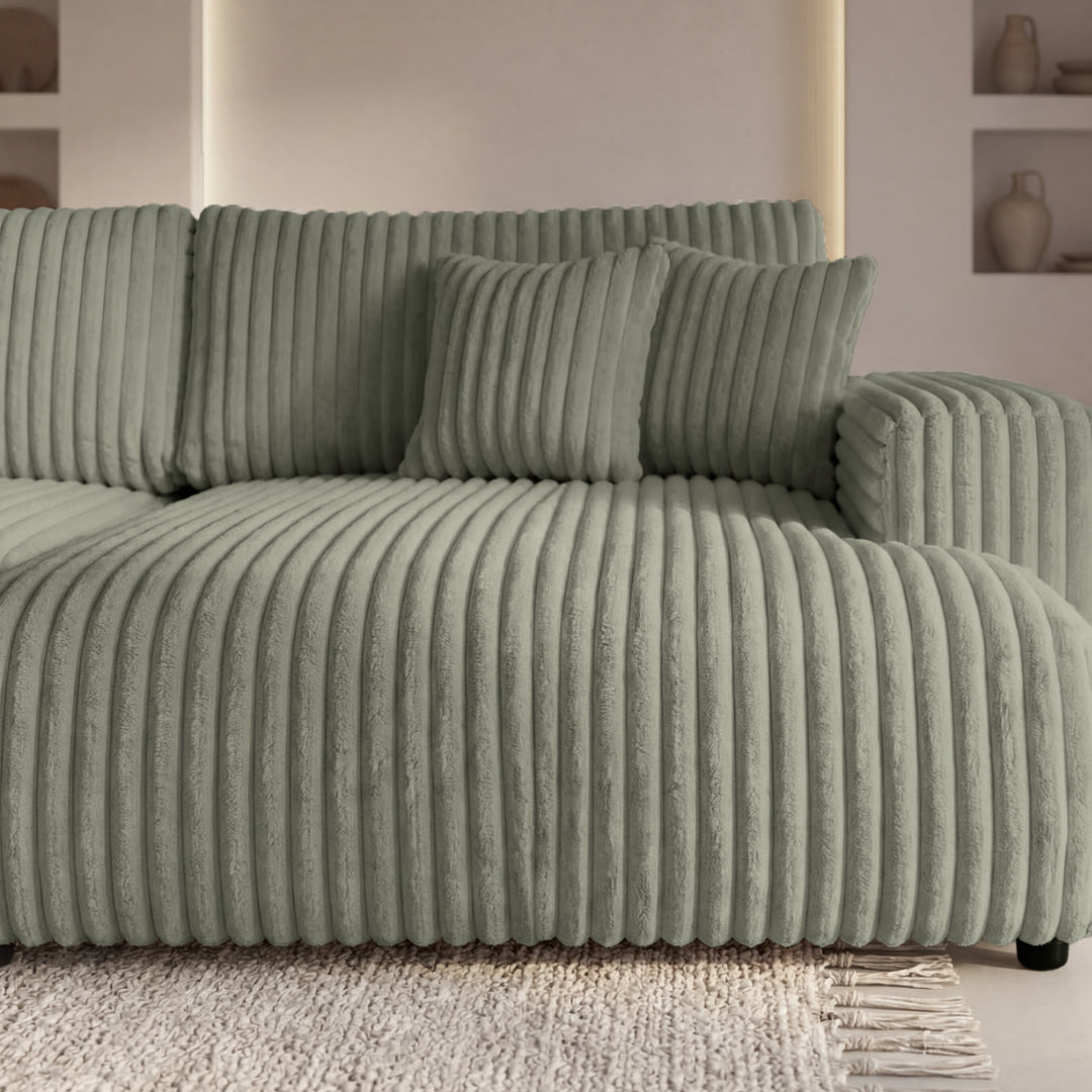 Velours côtelé texturé