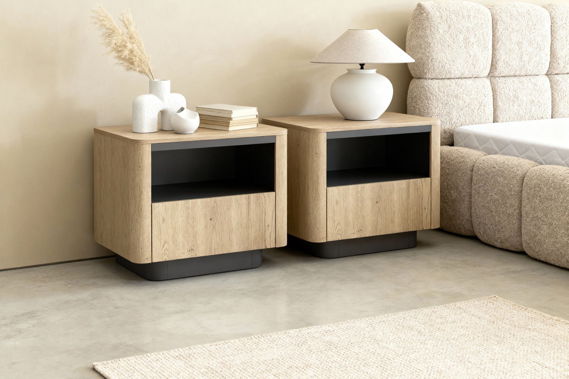 Chêne Cremona & noir