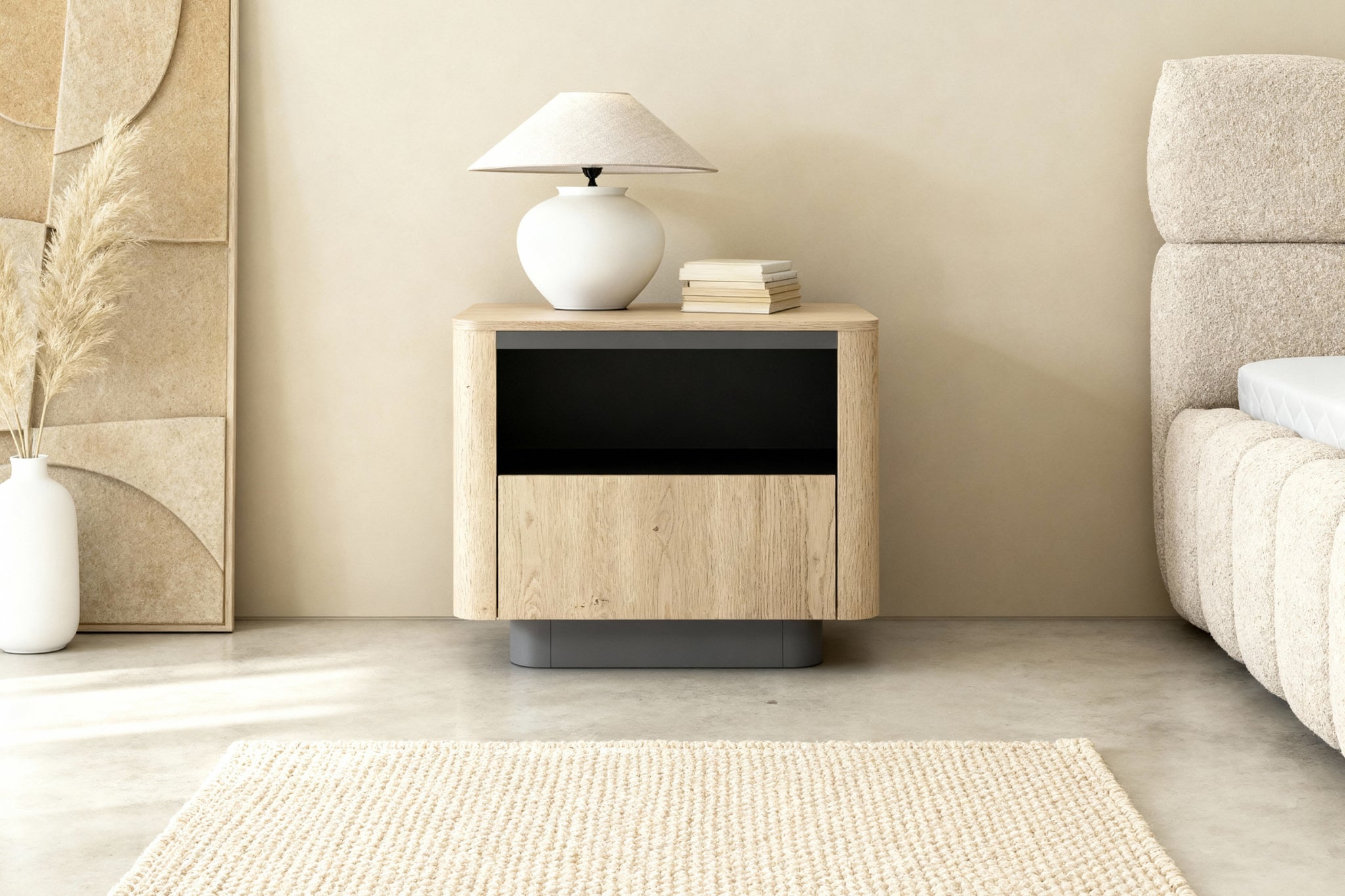 Chêne Cremona & noir