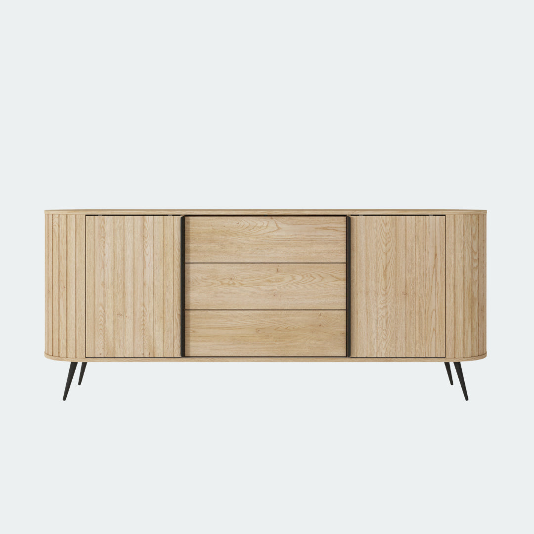 Pieds en métal noir