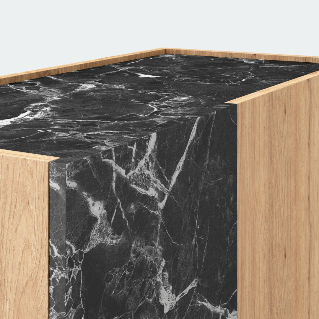 Design moderne et contrasté