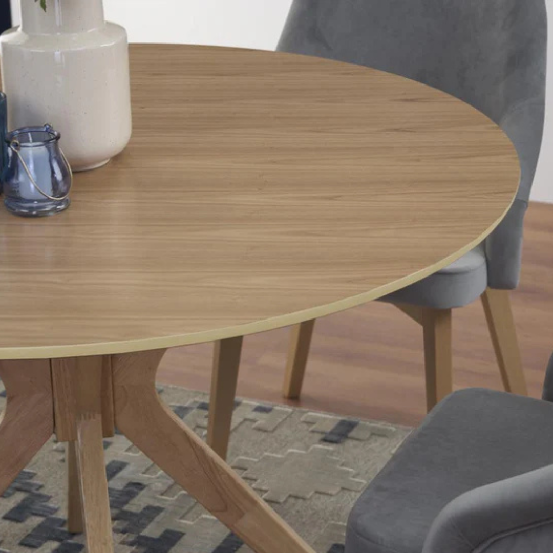 Plateau rond chaleureux