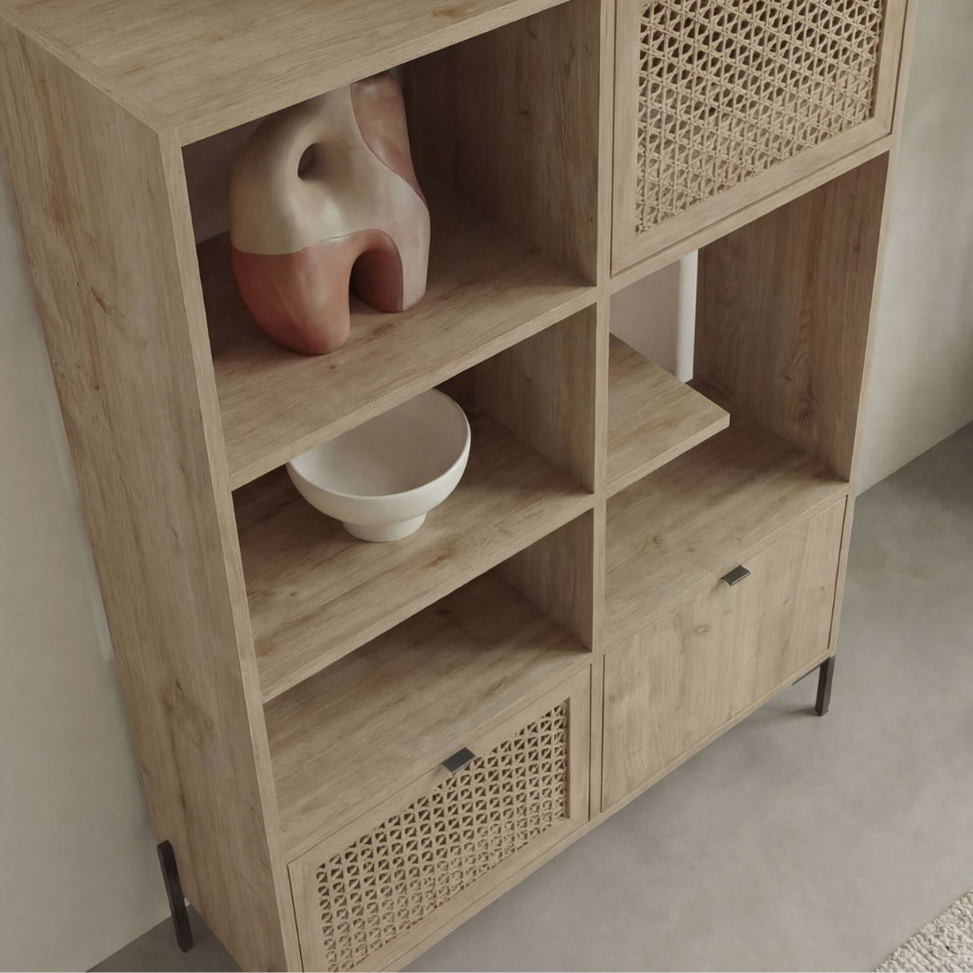 Piètement métal élancé