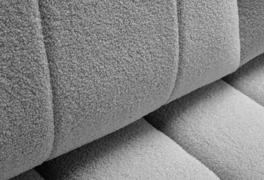 Tissu bouclette raffiné