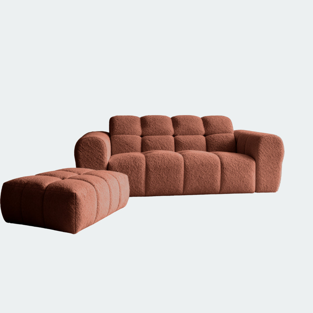 Pouf assorti