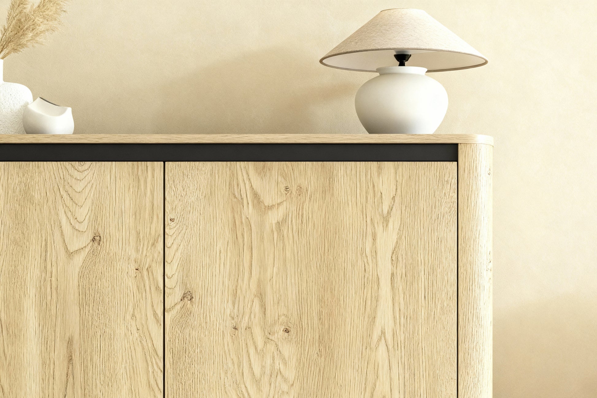 Chêne Cremona & noir