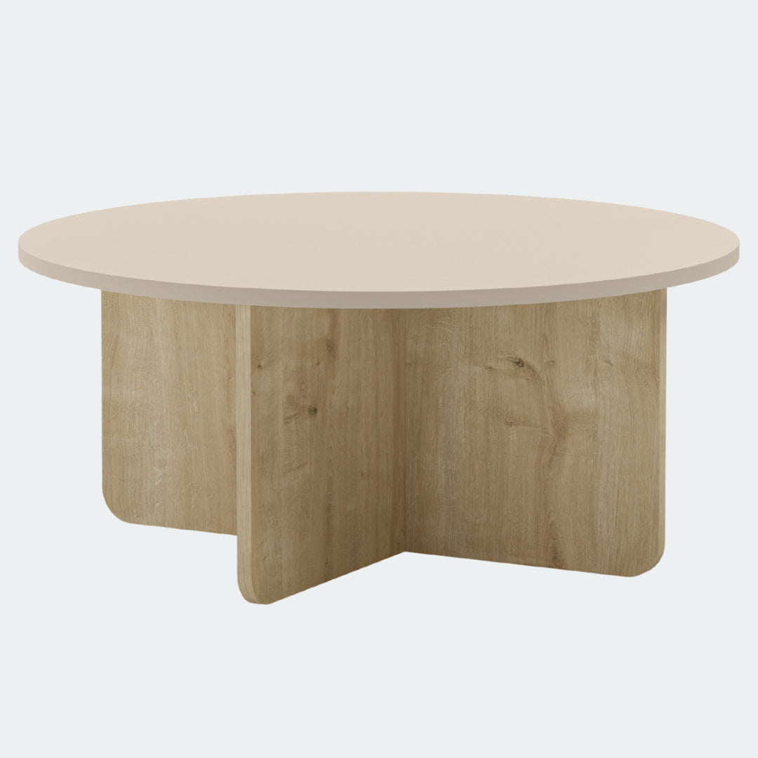 Table basse ronde 80 cm