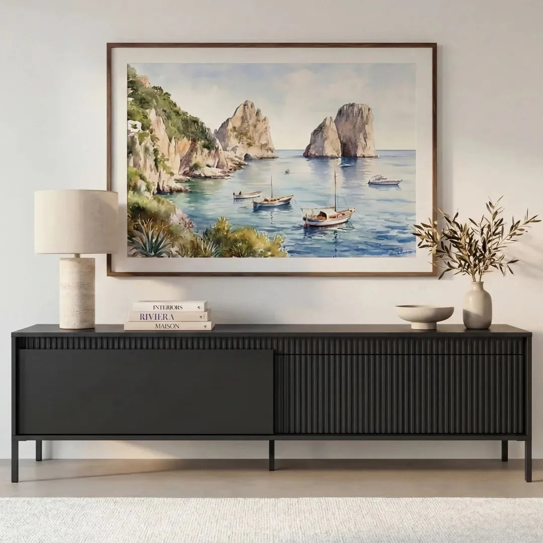 Meuble TV 187 cm assorti