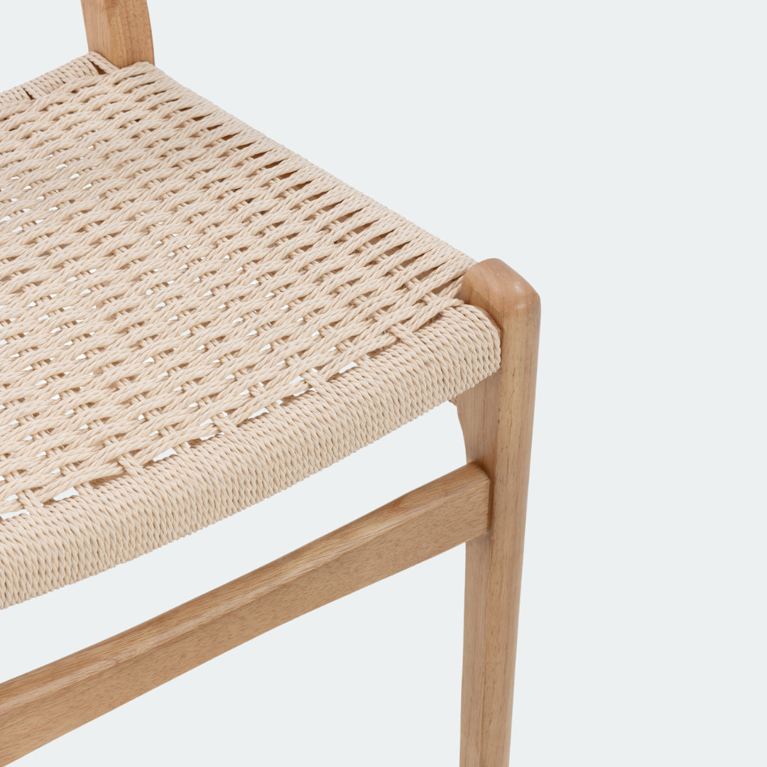 Assise tressée élégante