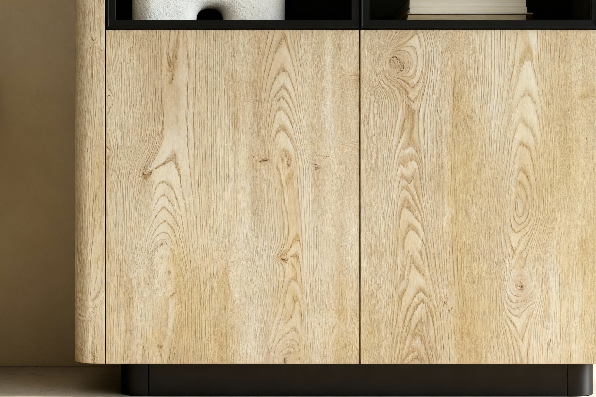 Chêne Cremona & noir