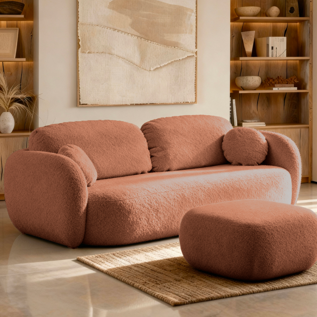 Design arrondi et enveloppant