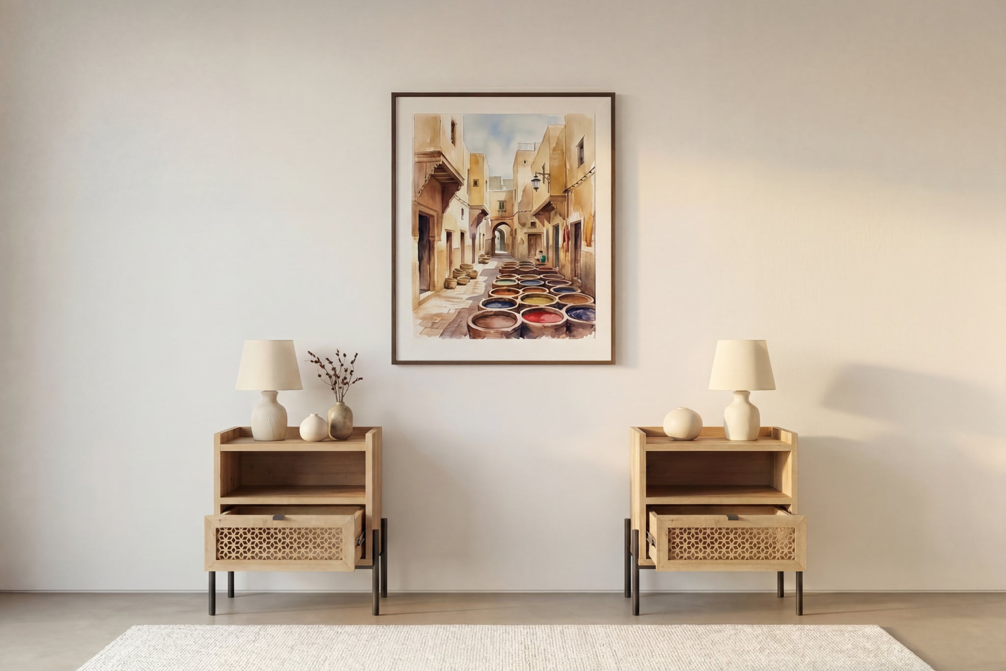 LOT STERA - TABLE DE CHEVET