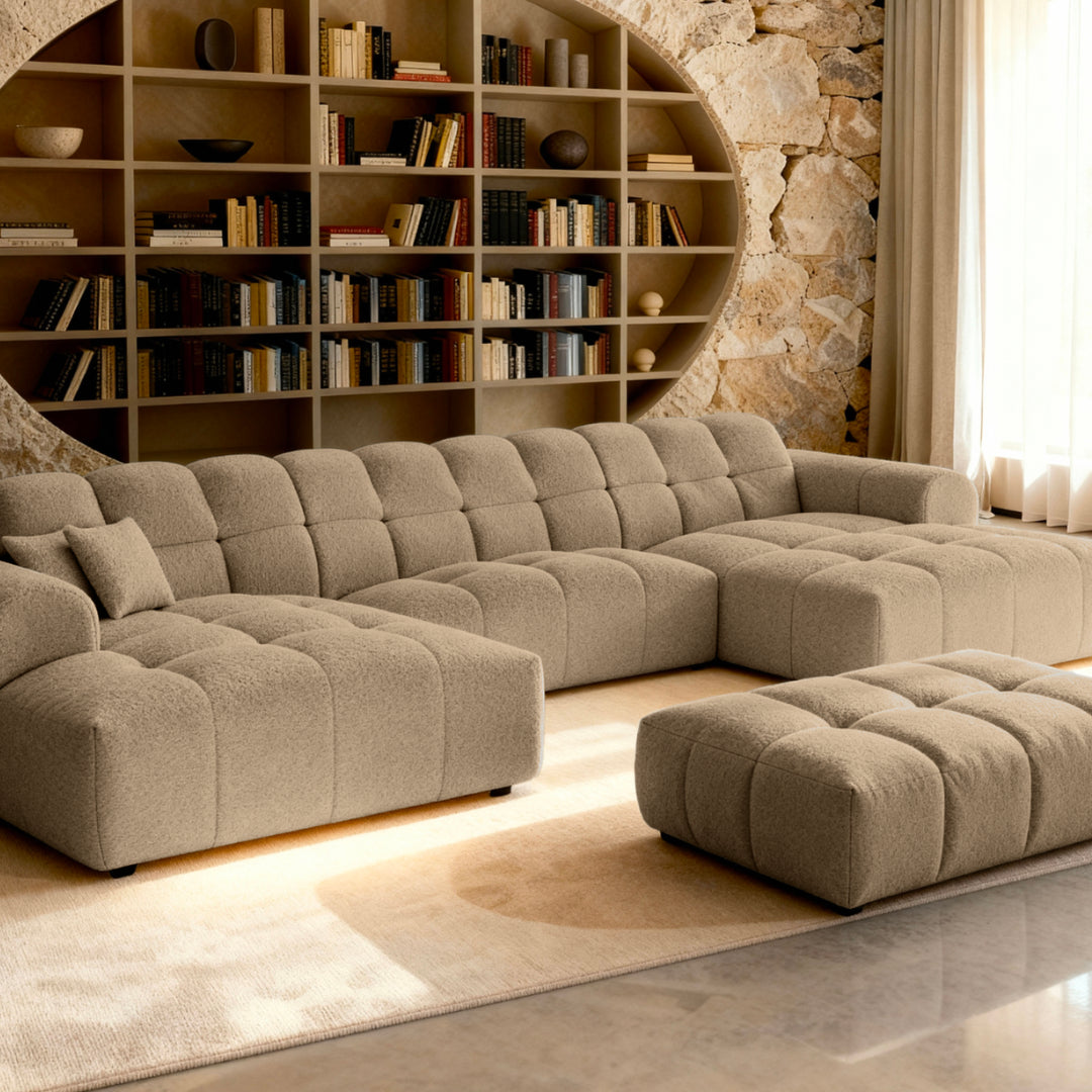 Design panoramique et arrondi