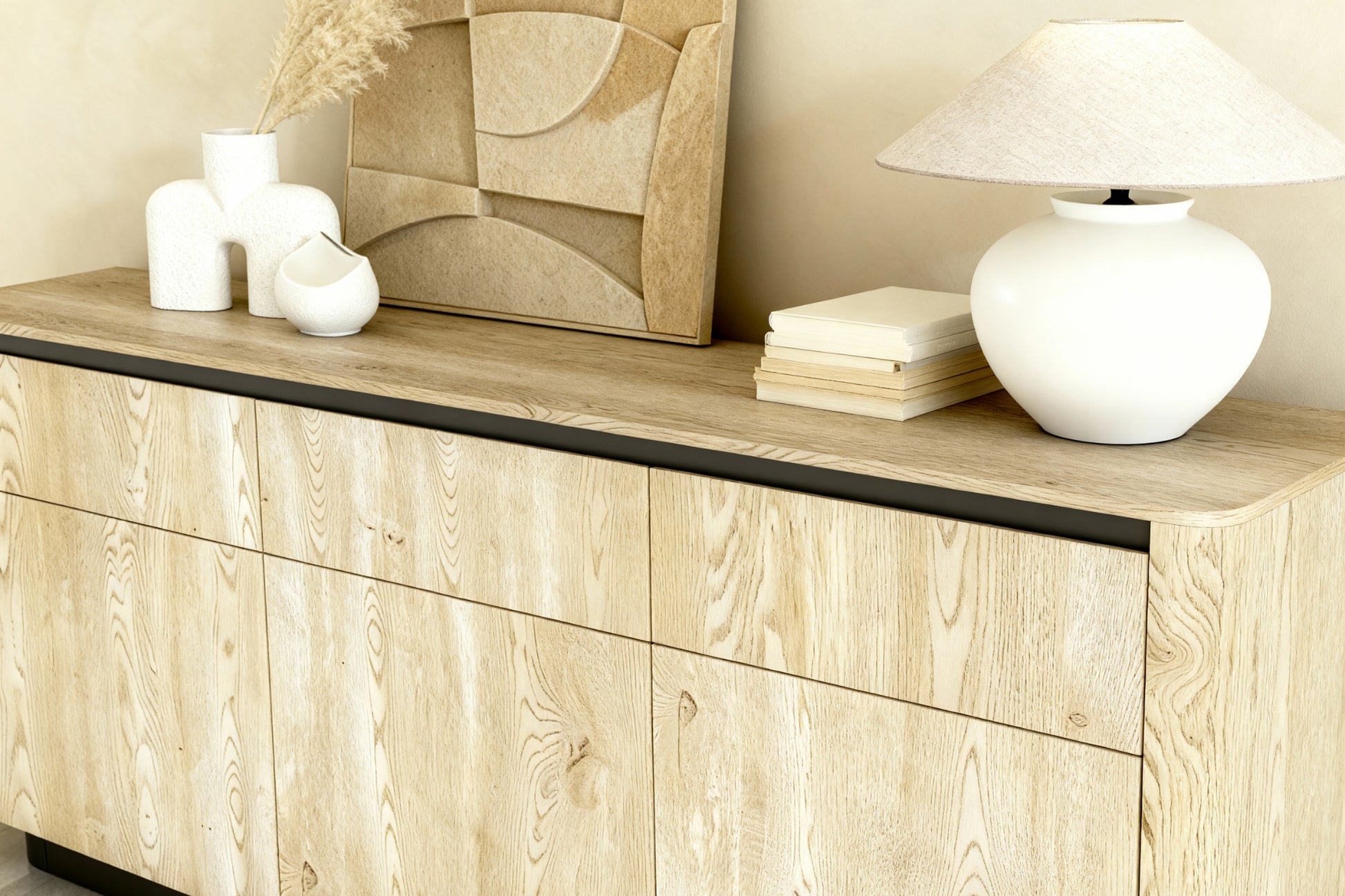 Chêne Cremona & noir