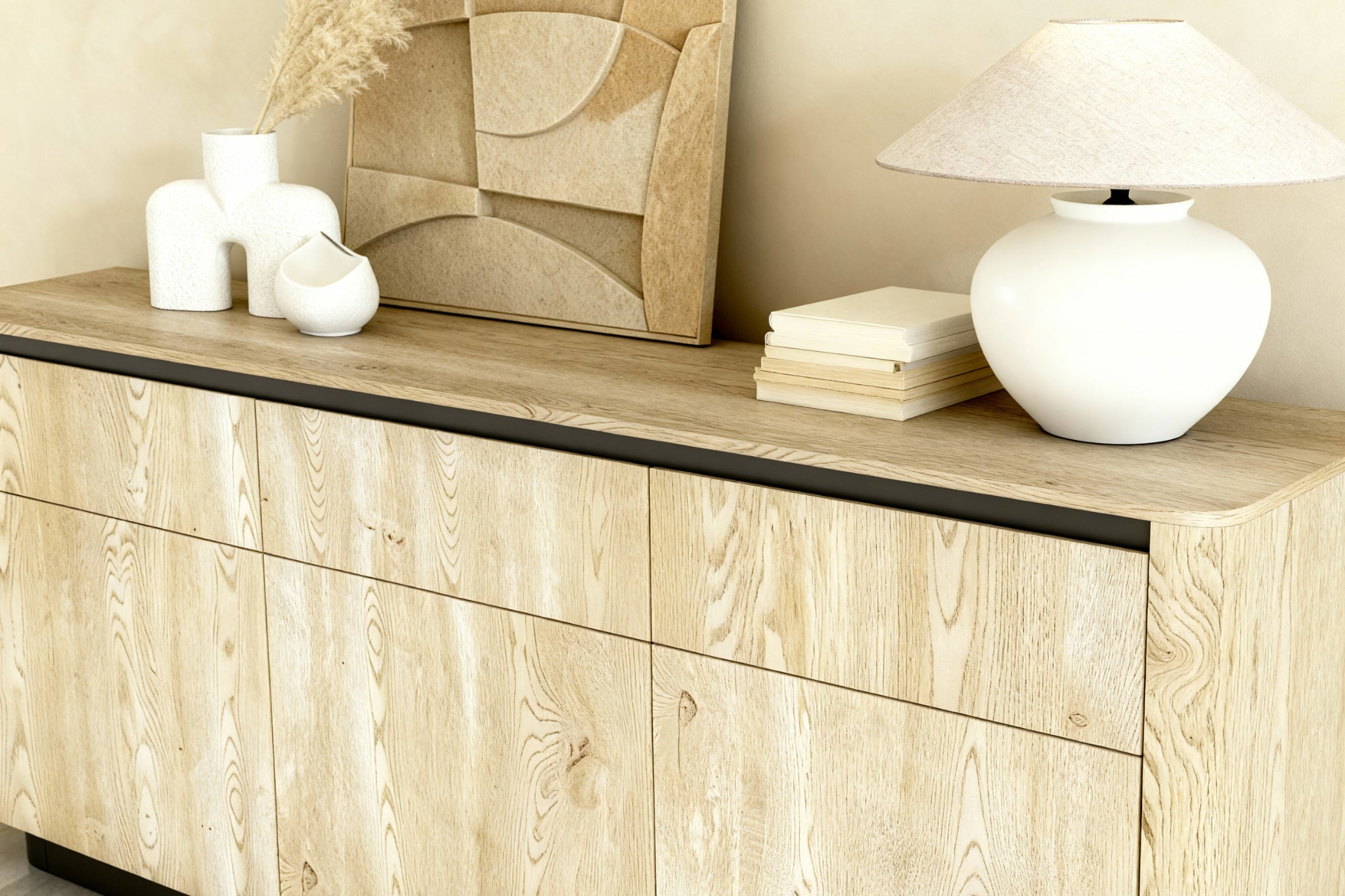 Chêne Cremona & noir