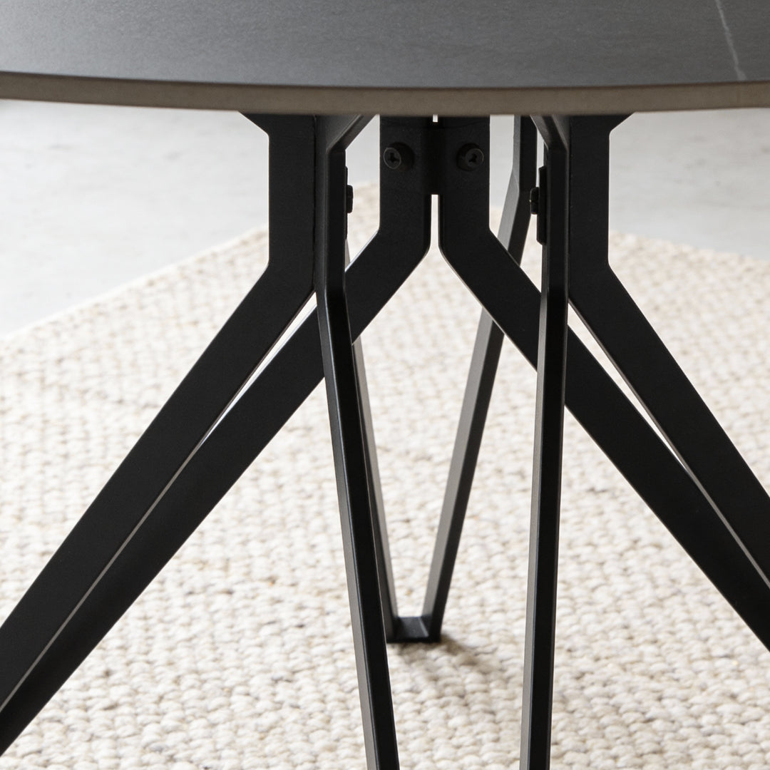 Piètement métal graphique